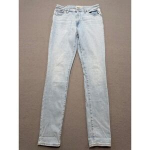 Levi's 721 Jeans Women's 29 Blue Denim Light Wash High Rise Skinny Tapered Leg